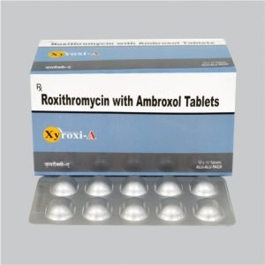 Roxithromycin 150mg & Ambroxal 30mg Tablet